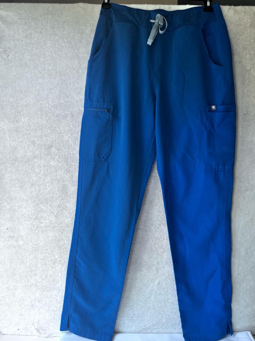 Figs Women Royal Blue  Scrub Pants Size Medium/ Tall